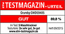 TESTMAGAZIN
09/2015
Testurteil: GUT